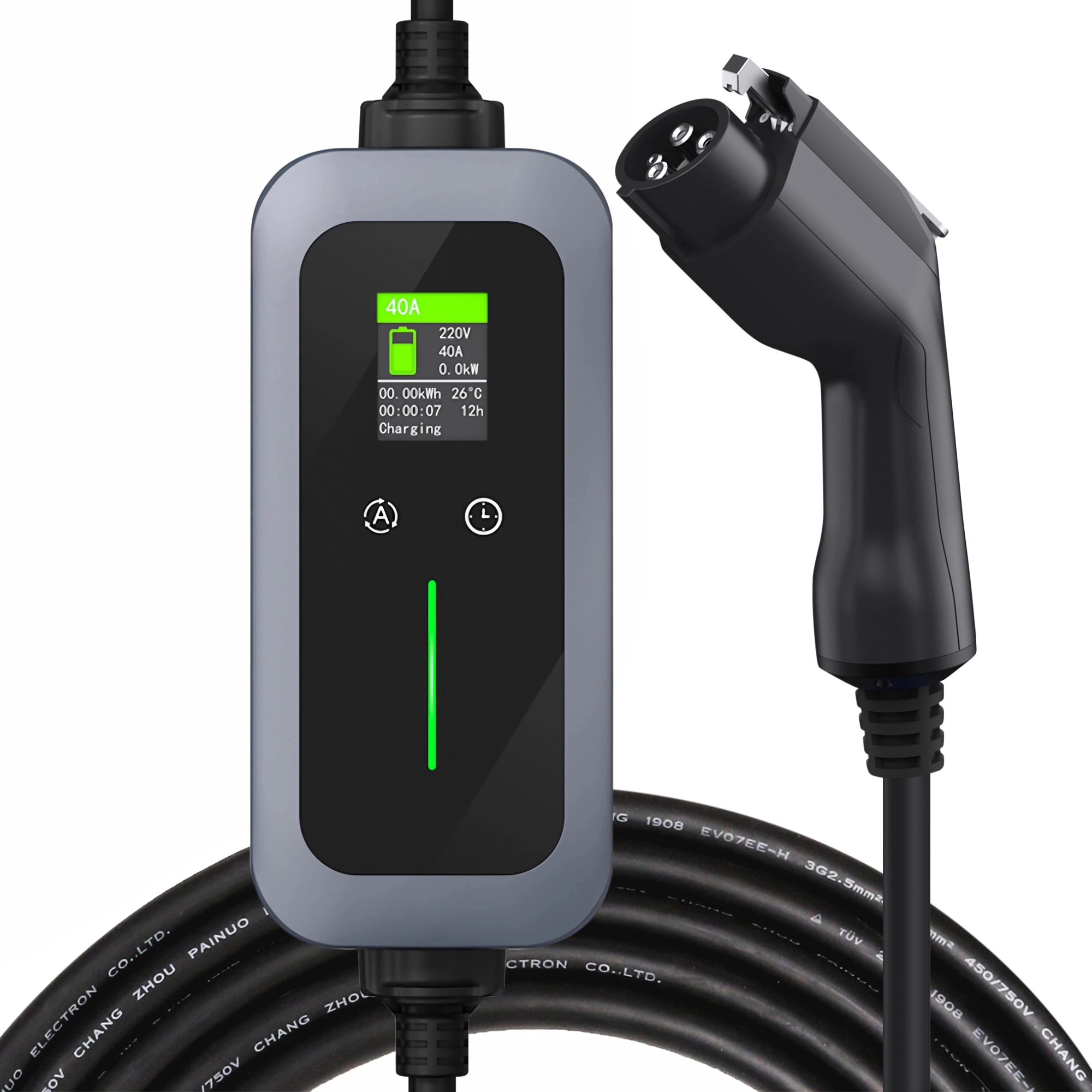 an image of j1772 ev charger