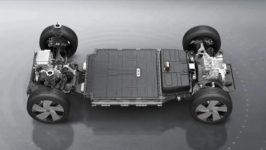 EV Battery Layout on Chassis