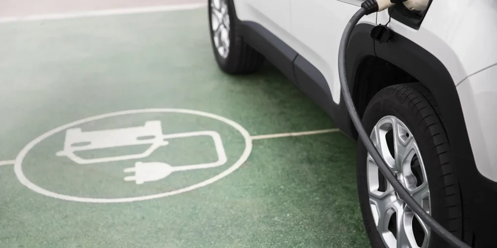 close-up-electric-car-charging